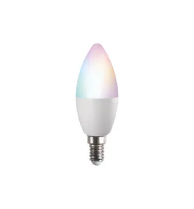 Ampoule LED 4,9W E14 C37 470lm (39,2W) Ø37 - Blanc Chaud à Blanc Froid/RGB 2700 - 6500K