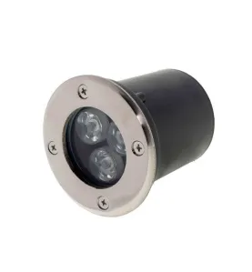 Spot LED Encastrable 3W 240lm Ø100mm Étanche IP65 18°- Blanc du Jour 6000K