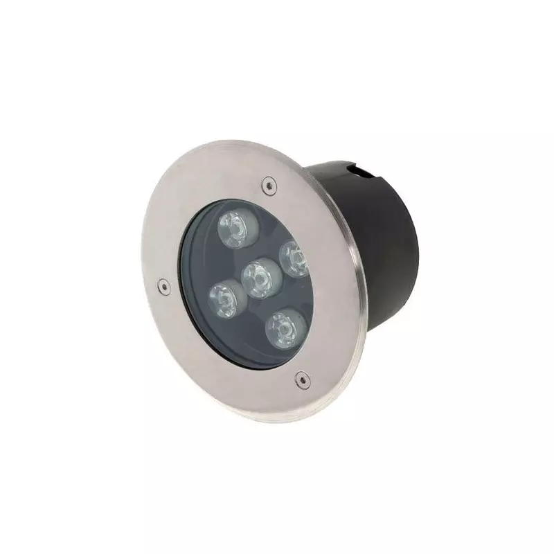 Spot LED Encastrable 5W 400lm Ø140mm Étanche IP65 18°- Blanc du Jour 6000K