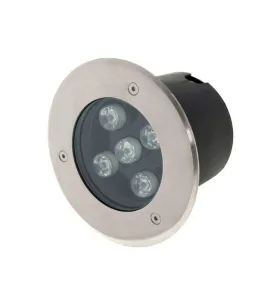 Spot LED Encastrable 5W 400lm Ø140mm Étanche IP65 18°- Blanc du Jour 6000K