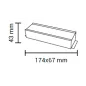 Alimentation LED DC12V 60W 5A Étanche IP67