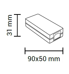 Alimentation LED DC12V 24W 2A Non-Étanche IP20