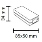 Alimentation LED DC12V 18W 1,5A Non-Étanche IP20