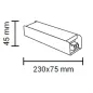 Alimentation LED DC24V 250W  10A Non-Étanche IP20