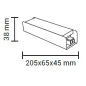 Alimentation LED DC24V 150W 6,25A Non-Étanche IP20