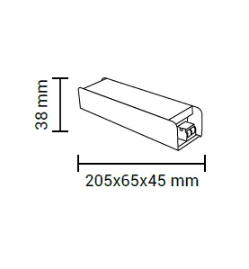 Alimentation LED DC24V 150W 6,25A Non-Étanche IP20