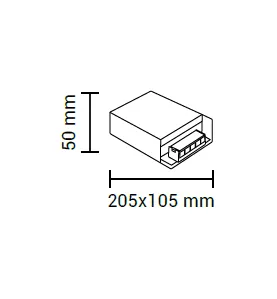 Alimentation LED DC24V 150W 6.25A Non-Étanche IP20