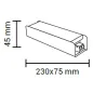 Alimentation LED DC12V 250W 20A Non-Étanche IP20