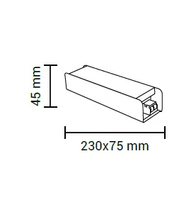 Alimentation LED DC12V 250W 20A Non-Étanche IP20