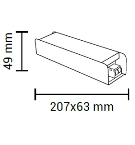 Alimentation LED DC12V 150W 12.5A Non-Étanche IP20