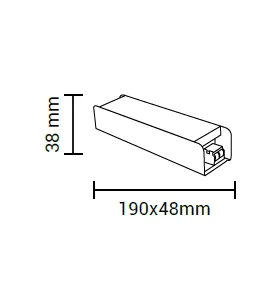 Alimentation LED DC12V 100W 8.5A Non-Étanche IP20