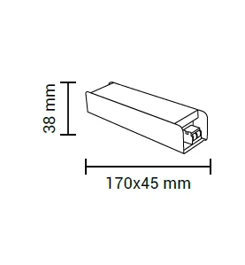 Alimentation LED DC12V 60W 5A Non-Étanche IP20