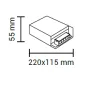 Alimentation LED DC12V 500W 41.5A Non-Étanche IP20