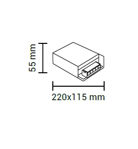 Alimentation LED DC12V 500W 41.5A Non-Étanche IP20