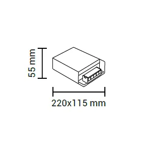 Alimentation LED DC12V 360W 30A Non-Étanche IP20