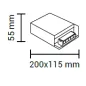 Alimentation LED DC12V 250W 20A Non-Étanche IP20