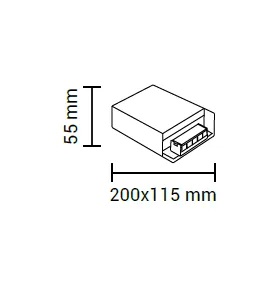 Alimentation LED DC12V 250W 20A Non-Étanche IP20