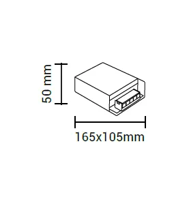 Alimentation LED DC12V 100W 8.3A Non-Étanche IP20