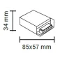 Alimentation LED DC12V 24W 2A Non-Étanche IP20