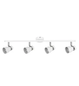 Applique saillie pour 4 ampoules GU10 - Blanc