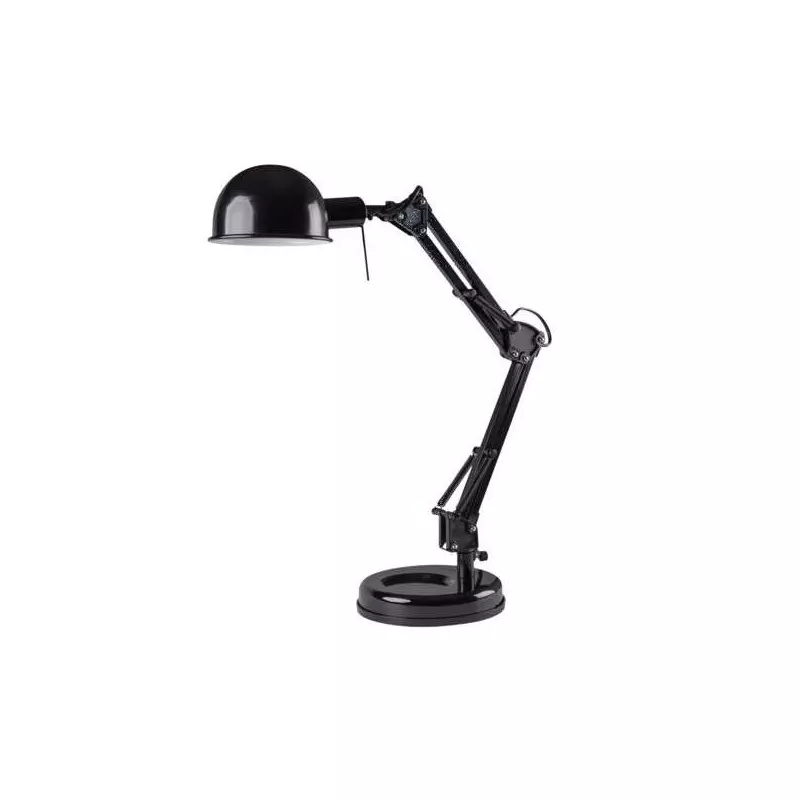 Lampe de bureau 40W Noir - culot E14