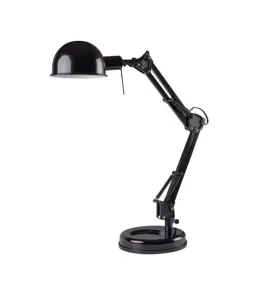 Lampe de bureau 40W Noir - culot E14