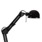 Lampe de bureau 40W Noir - culot E14