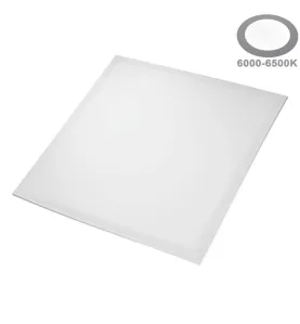 Dalle LED 36W 210W 3600lm Carré Blanc 620mmx620mm - Blanc du Jour 6000K