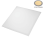 Dalle LED 36W 210W 3600lm Carré Blanc 620mmx620mm - Blanc Chaud 2700K