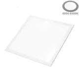 Dalle LED 36W 210W 3600lm Carré Blanc 620mmx620mm - Blanc du Jour 6000K