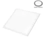 Dalle LED 36W 210W 3600lm Carré Blanc 620mmx620mm - Blanc du Jour 6000K