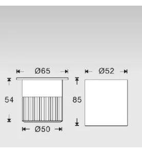 Spot LED encastrable RGB 9W étanche IP67