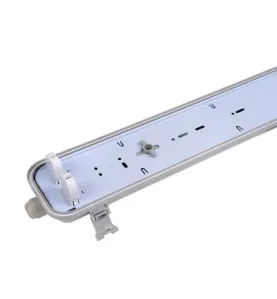 Boitier Étanche IP65 pour Double Tube LED T8 2x600mm