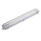 Boitier Double Tubes LED T8 2x9W 1600lm (2x18W) 1200mm Étanche IP65 - Blanc Naturel 4500K