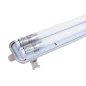 Boitier avec Double Tubes LED T8 G13 2x22W 4000lm (2x58W) 1500mm Étanche IP65 - Blanc Naturel 4500K