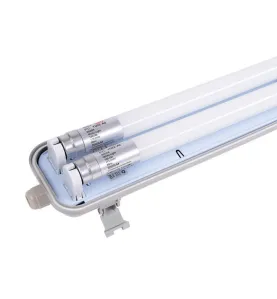 Boitier avec Double Tubes LED T8 G13 2x22W 4000lm (2x58W) 1500mm Étanche IP65 - Blanc Naturel 4500K