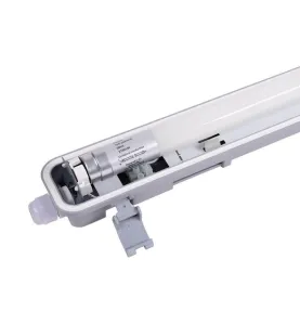 Boitier avec Tube LED T8 22W 2000lm 1500mm Étanche IP65 - Blanc Naturel 4500K