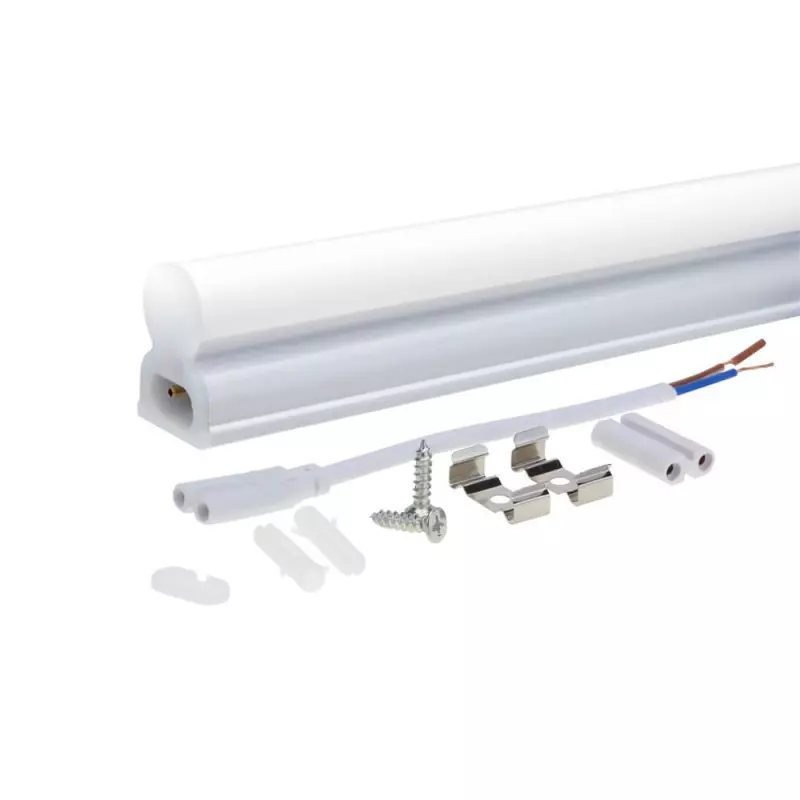 Réglette LED Type T5 8W 640lm (60W) IP20 570mm - Blanc Chaud 2700K