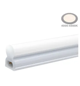 Réglette LED Type T5 4W 320lm (30W) IP20 310mm - Blanc Naturel 4000K