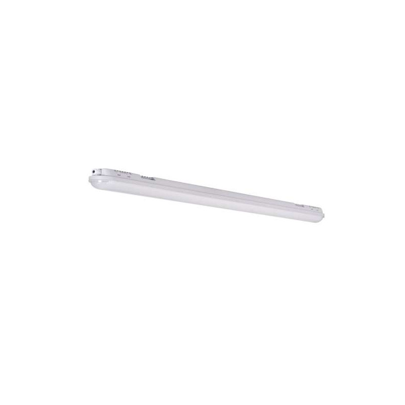 Luminaire LED 26W étanche IP65 longueur 1180mm Gris - Blanc Naturel 4000K