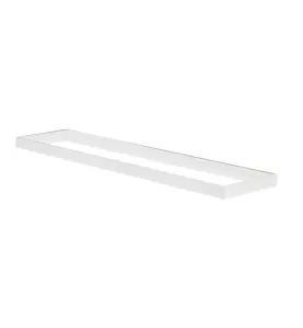 Cadre de Fixation Rectangulaire Saillie pour Dalle LED 1200mmx300mm Blanc