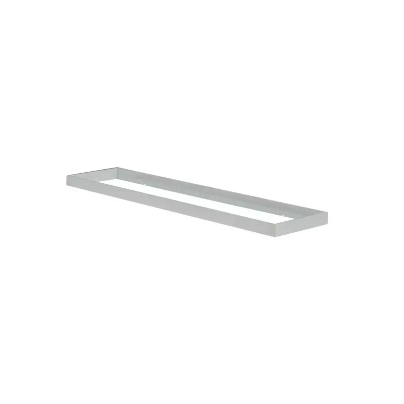 Cadre de Fixation Rectangulaire Saillie pour Dalle LED 1200mmx300mm Blanc