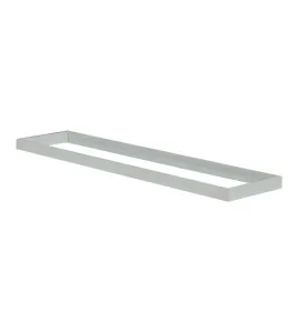 Cadre de Fixation Rectangulaire Saillie pour Dalle LED 1200mmx300mm Blanc