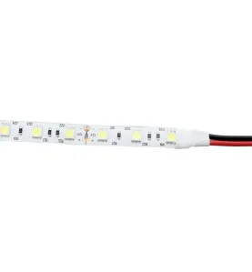 Ruban LED 110cm SMD5050 60LED/m 6000K DC12V IP65 étanche avec câble 30cm 1400lm/m