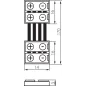 Connecteur pour Ruban LED 14mmx16mm RGB