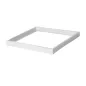 Cadre de Fixation en Saillie Carré pour Dalle LED 600x300mm Blanc