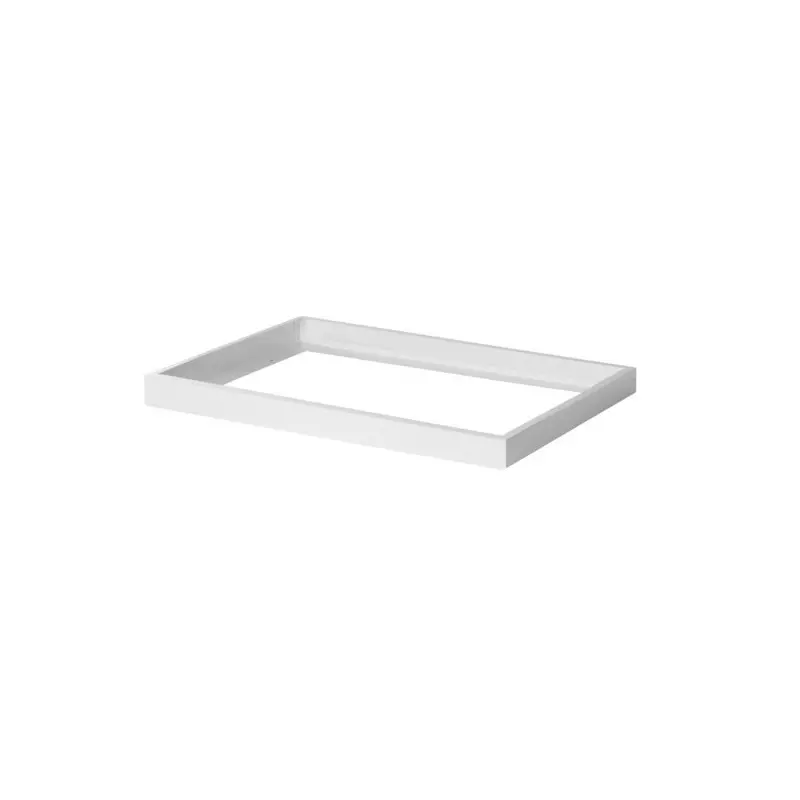 Cadre de Fixation en Saillie Carré pour Dalle LED 600x300mm Blanc