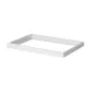 Cadre de Fixation en Saillie Carré pour Dalle LED 600x300mm Blanc