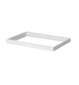 Cadre de Fixation en Saillie Carré pour Dalle LED 600x300mm Blanc