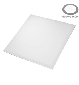 Dalle LED 36W 210W 3600lm Dimmable Carré Blanc 620mmx620mm - Blanc du Jour 6000K